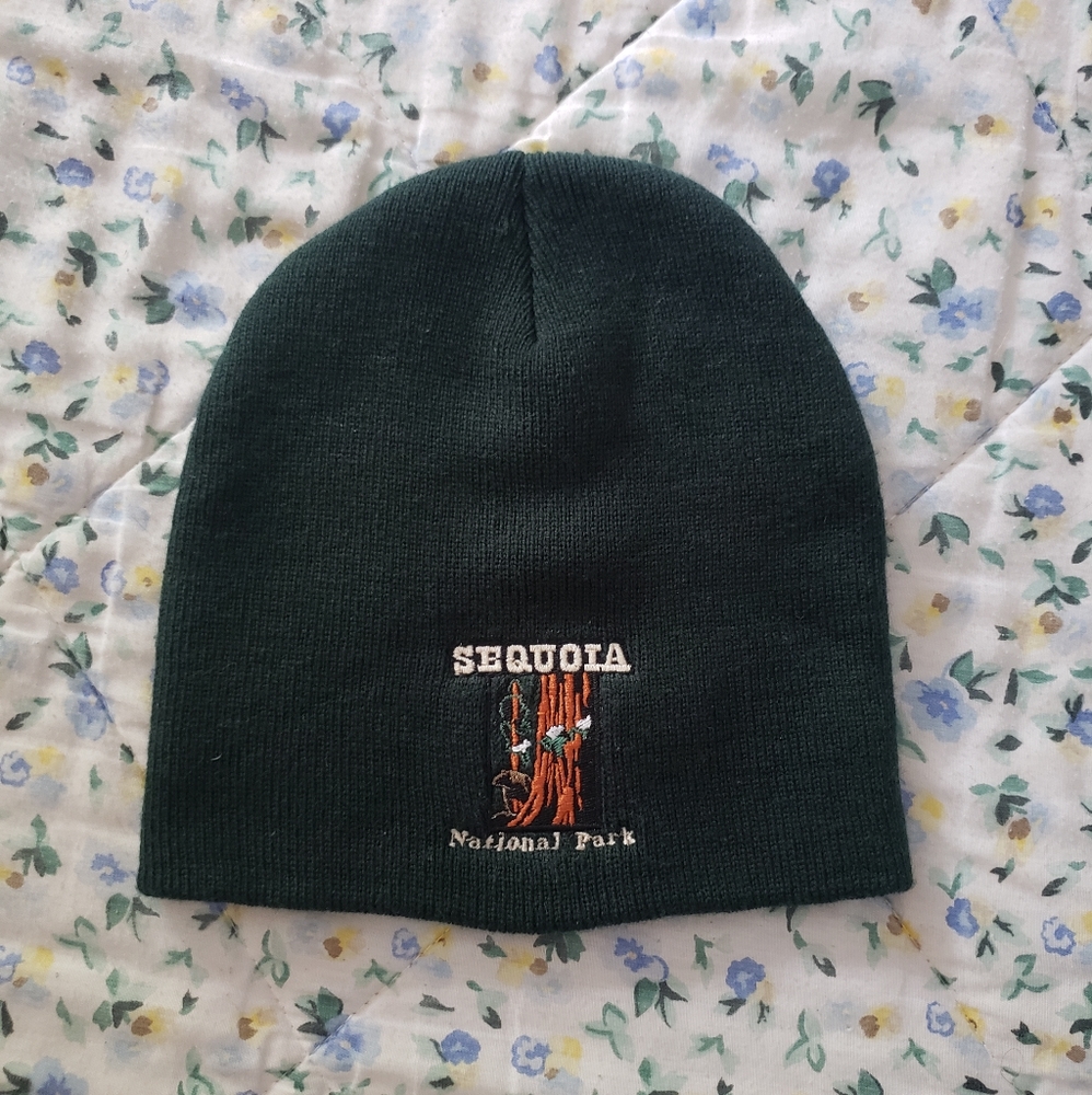 Sequoia National Park Beanie - Dark green